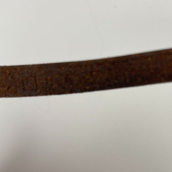 Hermès Vintage Hapi 4 Tours Leather Bracelet w/ Palladium Plated Buckle-Preowned - Picture 6 of 10